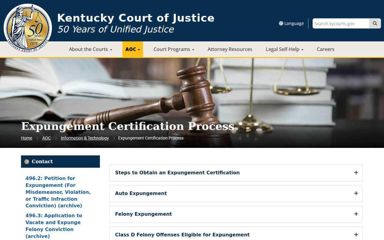Expungement access limits for Grant County court cases